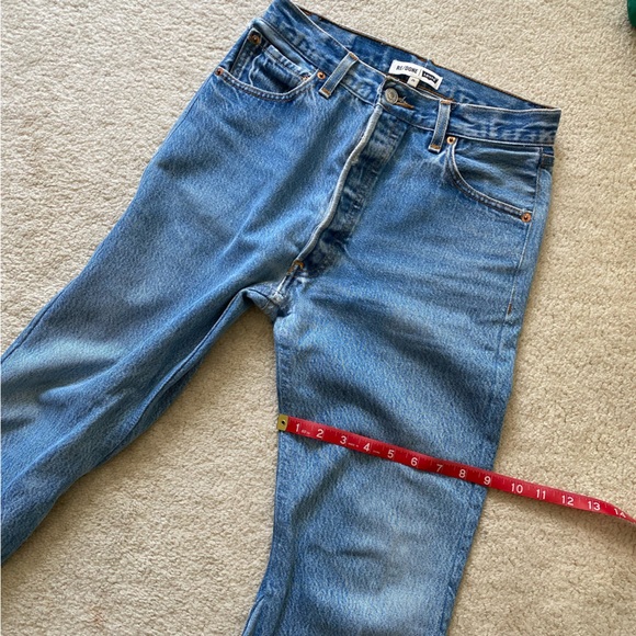 RE/DONE LEVI’S 5 BUTTON FLY CROP KICK - Picture 16 of 16